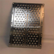 Aluminum vacuum brazed cold plate for heat exchanger